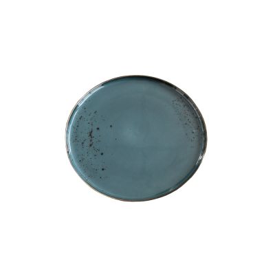 Assiette ronde 9'' - Nouveau bleu