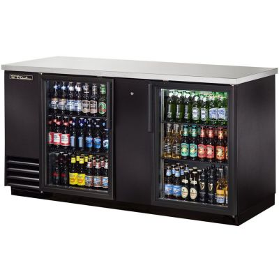 Réfrigérateur à bière à portes vitrées 69"