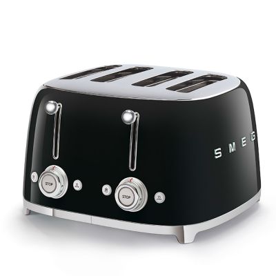 Grille-pain quatre tranches 1800W - Noir