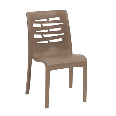Chaise en résine Essenza - Taupe