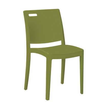 Chaise en résine Metro - Vert cactus