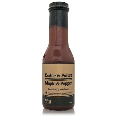 Sauce BBQ érable et poivre
