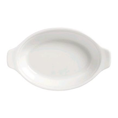 Plat en porcelaine ovale 5 oz - Casablanca