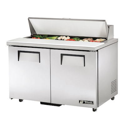 Table de préparation à salade réfrigérée 48" - 12 bacs (ADA)