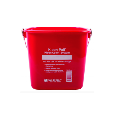 3 Qt Kleen Pail - Red