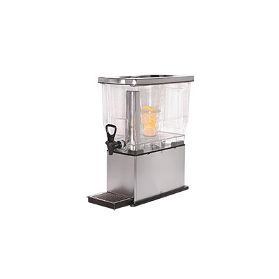 Distributeur à Breuvage Froid 3 Gal. Base Carrée - Inox