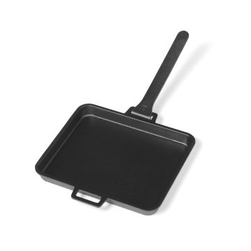 Square Cast Iron Skillet w/ Removable Handle