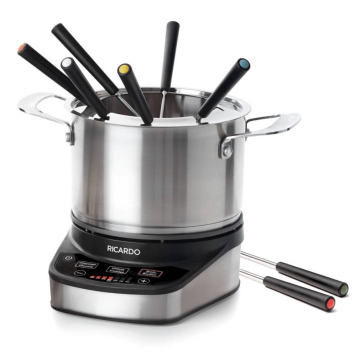 Stainless Steel Electric Fondue Set