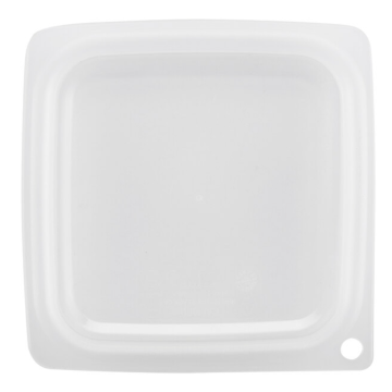 Translucent Camsquare Polypropylene lid for 0.5 and 1 qt.
