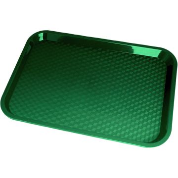 14" x 18" Fast Food Tray - Forest Green