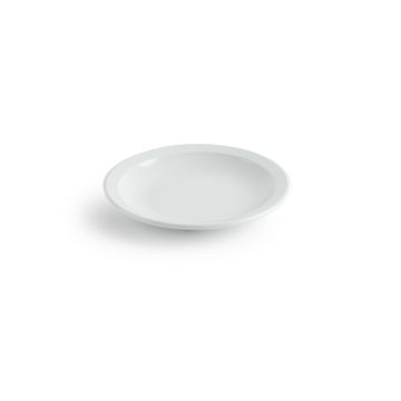 Assiette ronde en mélamine 6,25" - Miralyn blanc