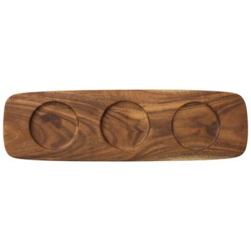 Wooden Serving Tray for Small Bowls - Artesano Original