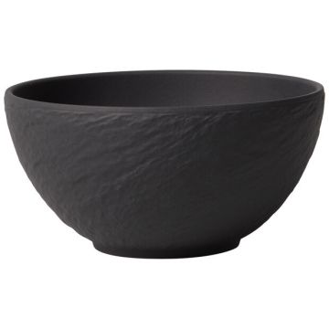 6.5" Round Bowl - Manufacture Rock Black Gray