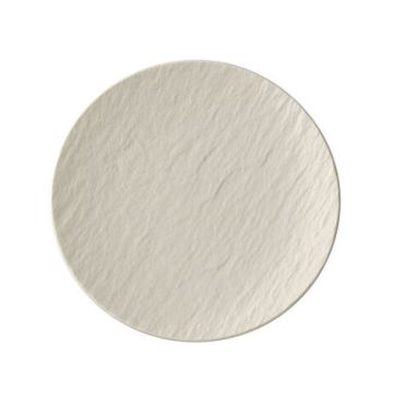 6.25" Round Plate - Manufacture Rock White