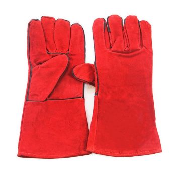 Paire de gant pour BBQ 14" - Rouge