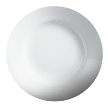 6" Round Soup Plate - Imperial White