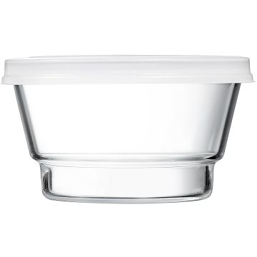 1 oz Round Glass Bowl - Empilable