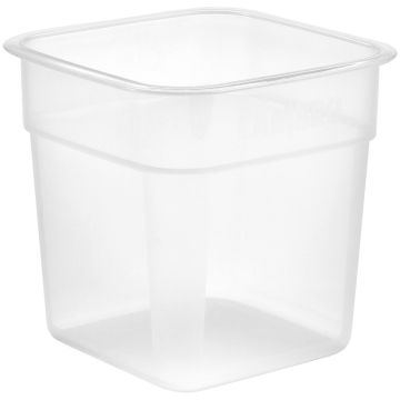 1 Qt CamSquare Food Container - Translucent