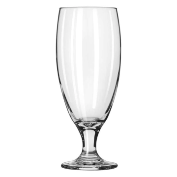 16 oz Footed Beer Glass - Embassy