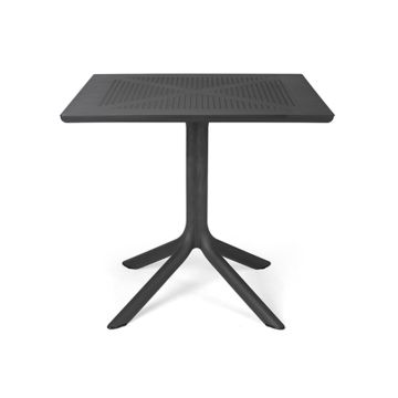 31,5" Clip Square Outdoor Table - Anthracite