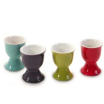 Stoneware Egg Cup - Assorted Colors