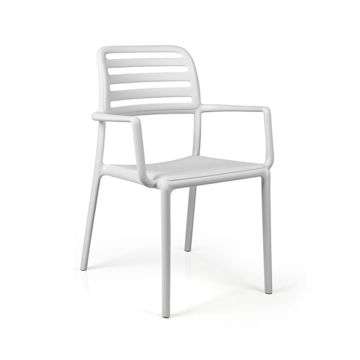 Costa Outdoor Armchair - Bianco