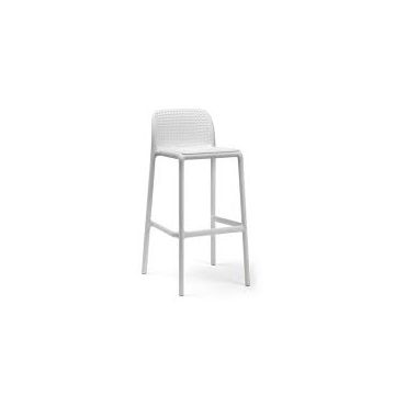 Lido Bar Resin Bar Chair - Bianco