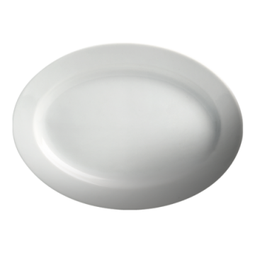 9.25" Oval Plate - Dynasty