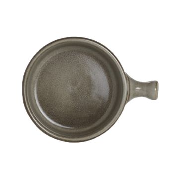 5.25" Round Plate with Handle - Potter's Pier