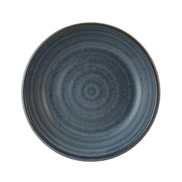 9" Round Deep Plate - Potter's Storm