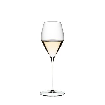 Set of Two White Sauvignon Wine Glass Veloce