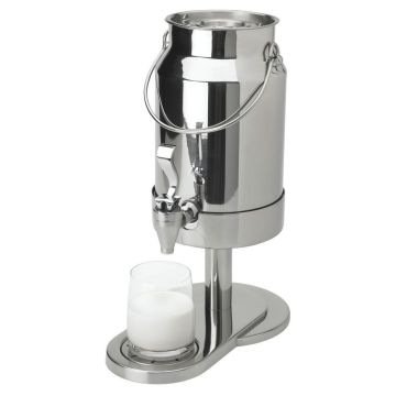 5-quart Somerville stainless steel milk dispenser 