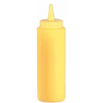 16 oz Wide Mouth Squeeze Bottle - Yellow
