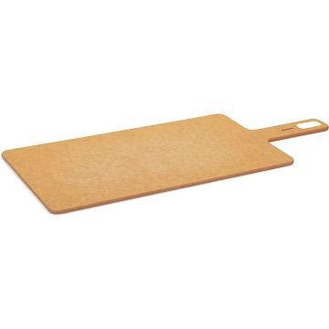 Fiber Wood Board w/ Handle 19" x 7.5" - Natural