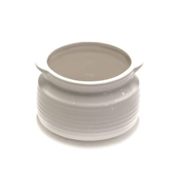 12 oz Ceramic Onion Soup Bowl - White
