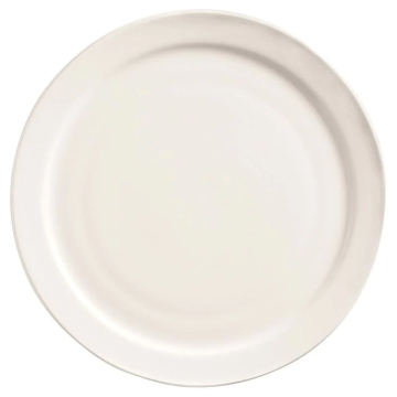Assiette ronde à bord étroit 9,5" - Porcelana