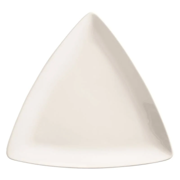 11" Triangular Coupe Plate - Porcelana