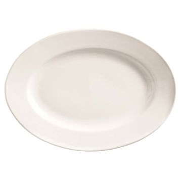 13.75" x 9.875" Oval Serving Plate - Porcelana