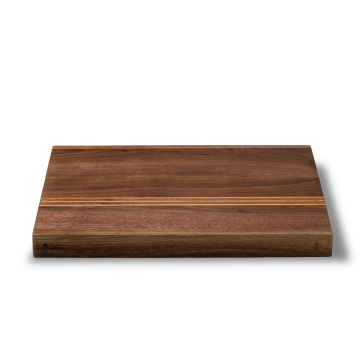Medium Cutting Board 17" x 13" x 1.5" - Brown Walnut