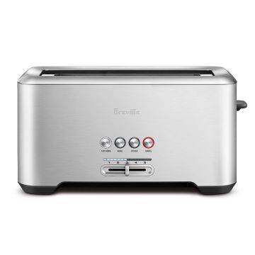A Bit More Two-Long Slot Toaster - Stainless Steel