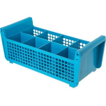 Half-Size Compartment Flatware Rack - Blue