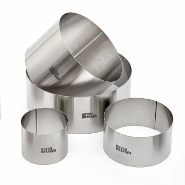 4" x 2" Stainless Steel Round Cutter