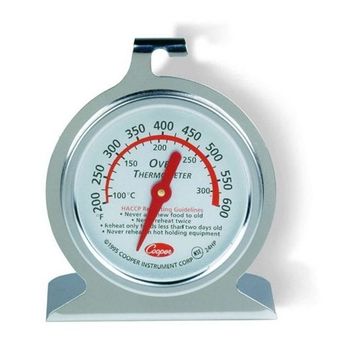 Thermomètre de four, thermomètre de cuisson alimentaire 300/600, thermomètre  en acier inoxydable pour four à bois, four à pain, pâtisserie