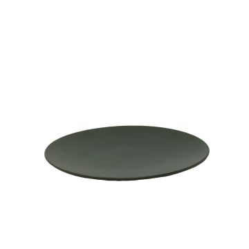 Assiette 8" forme coupe - Olive