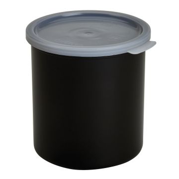 2.7 L Container with Lid - Black