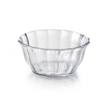 8 oz Dimensions Plastic Bowls - Clear