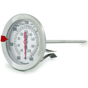Thermomètre à bonbon et à friture à cadran (100°F à 400°F)