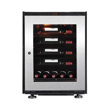 Inspiration Cellar, 1 Temperature, 1 Glass Door with S/S Frame - 29 Bottles