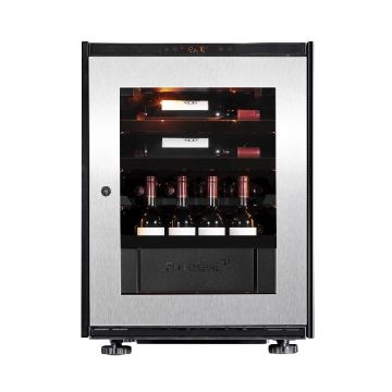 Inspiration Cellar, 1 Temperature, 1 Glass Door with S/S Frame - 28 Bottles