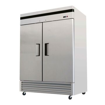Réfrigérateur 2 portes pleines battantes 120/60/1 - 54" 